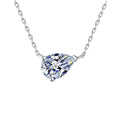 Raindrops in the Wind Pear Cut Lab Grown Diamond Necklace