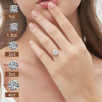 Gold Round Solitaire Lab Grown Diamond Engagement Ring